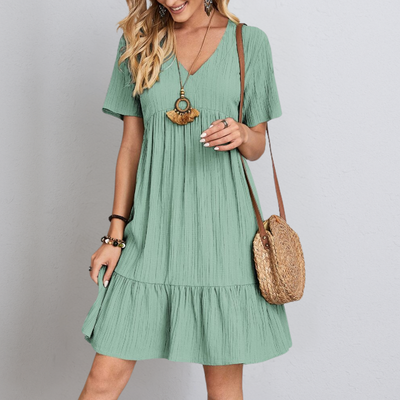 Annemarie™ - Elegante Jurk met Buikbedekking