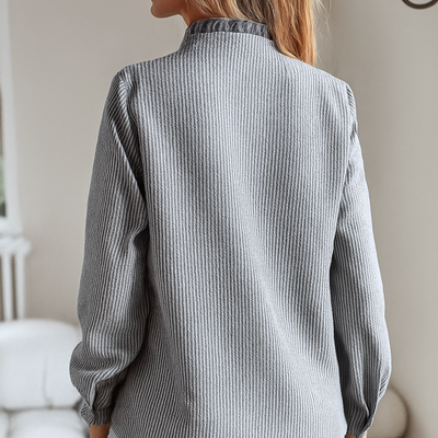 Laura™ | Luxe blouse met franjes