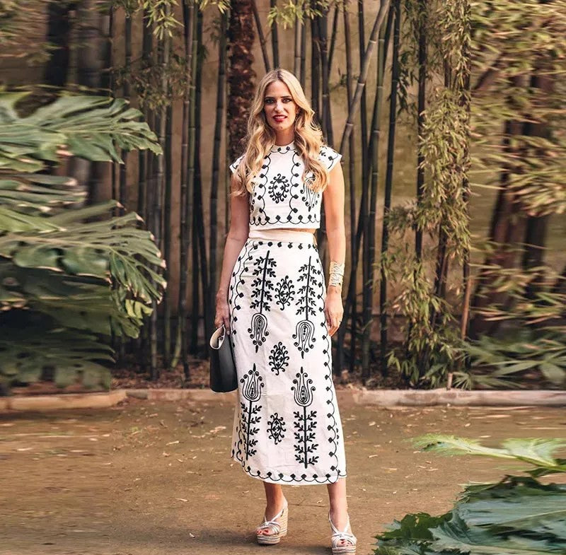 Amalia™ | Elegante Tweedelige Set