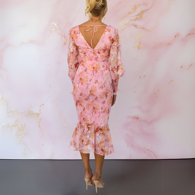 Ella™ | Elegante bloemen jurk