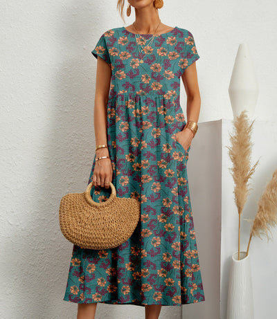 Rosa™ | Elegante Bloemenjurk