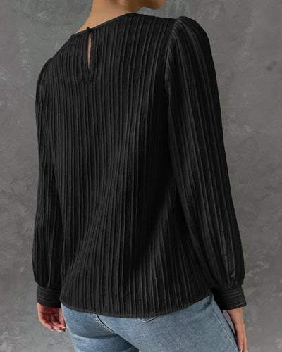 Bianca™ | Elegante blouse met lange lantaarn mouwen