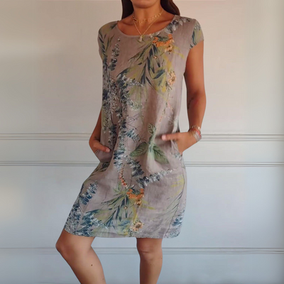 Annelin™ | Comfortabele Jurk met ronde hals