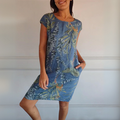 Annelin™ | Comfortabele Jurk met ronde hals