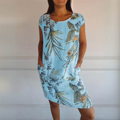 Annelin™ | Comfortabele Jurk met ronde hals
