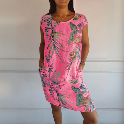 Annelin™ | Comfortabele Jurk met ronde hals