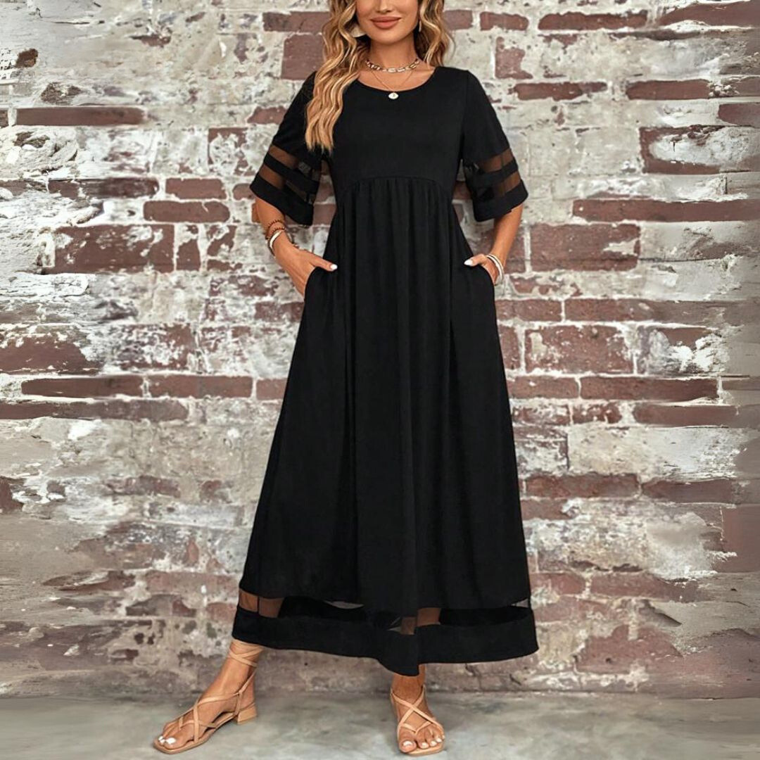Karla™ | Elegante jurk met ronde hals