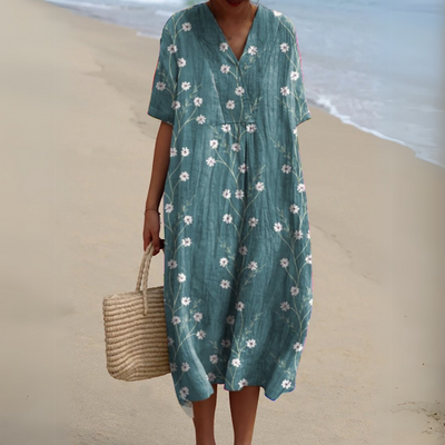 Nathalie™ | Elegante Bloemenjurk