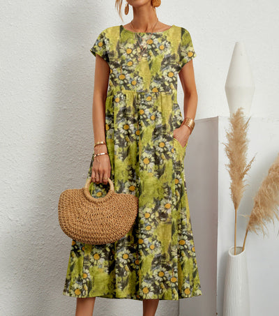 Rosa™ | Elegante Bloemenjurk