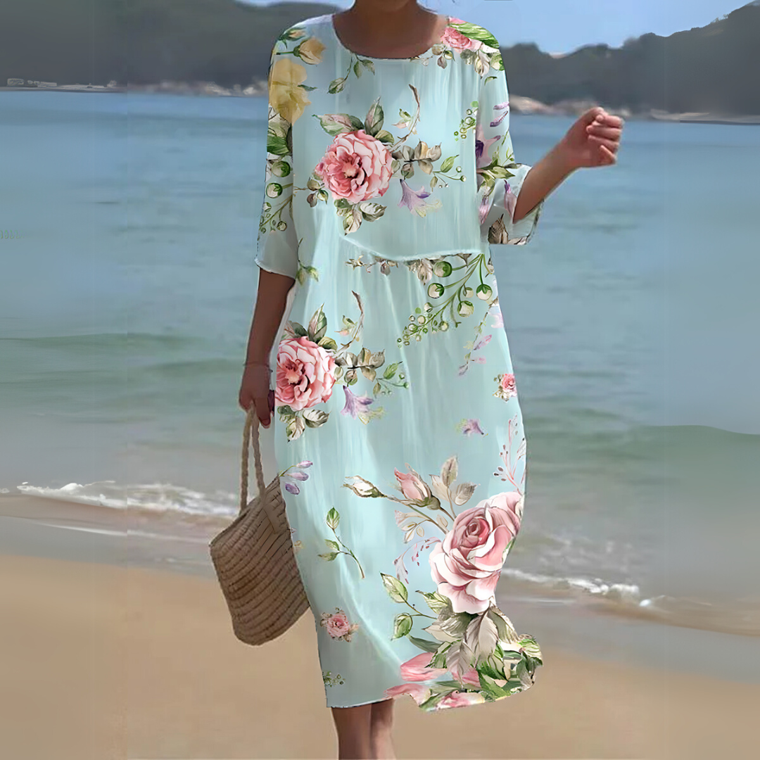 Miranda™ | Stijlvolle Bloemen Jurk