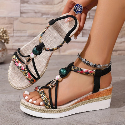 Rita™ | Comfortabele sandalen met sleehak