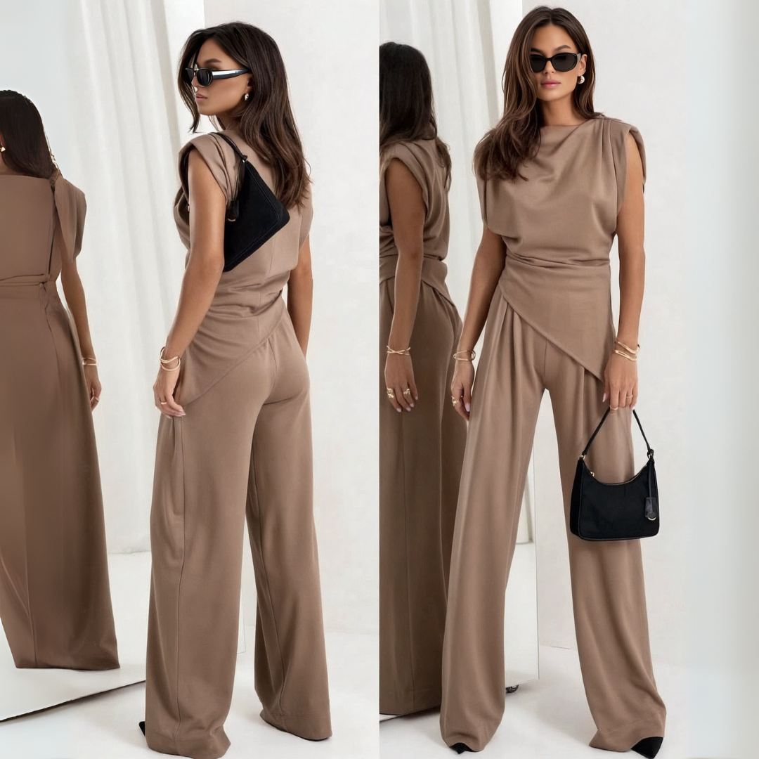 Rose | Mouwloze Casual 2-delige Set