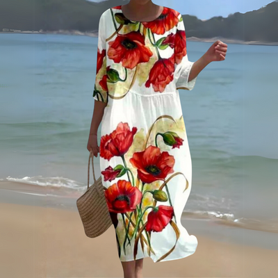 Miranda™ | Stijlvolle Bloemen Jurk