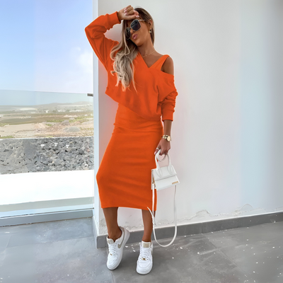 Edith™ | Tweedelige jurk set