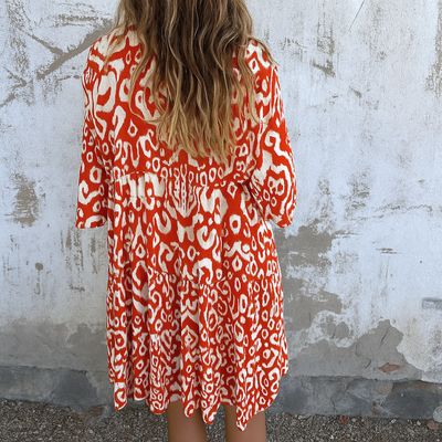Margriet™ | Elegante jurk met V-hals
