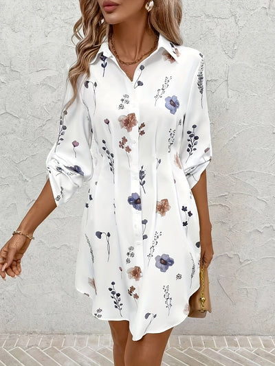 Marijke™ | Elegante Bloemenjurk