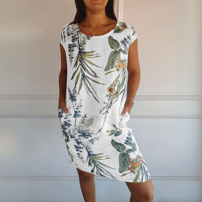 Annelin™ | Comfortabele Jurk met ronde hals