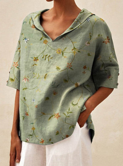 Andrea | Elegante Top met V-hals