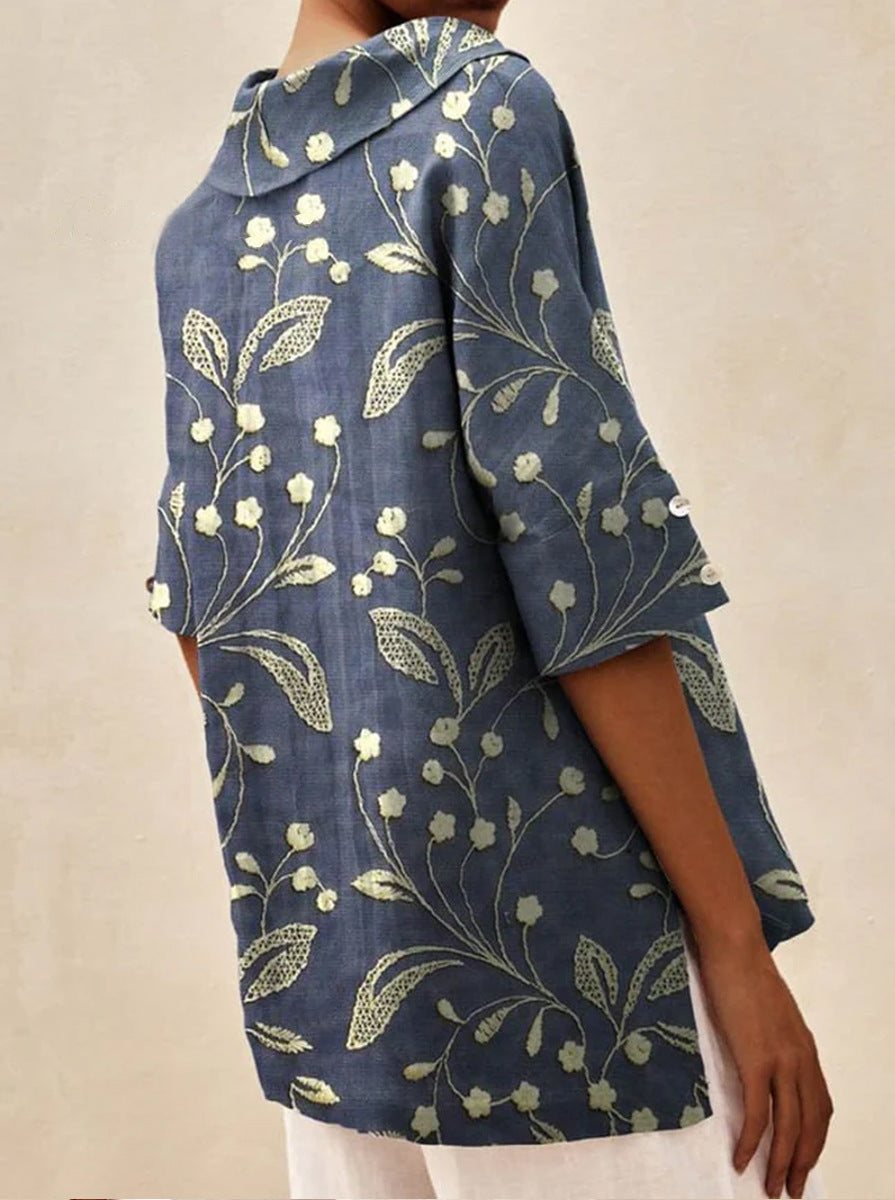 Andrea | Elegante Top met V-hals