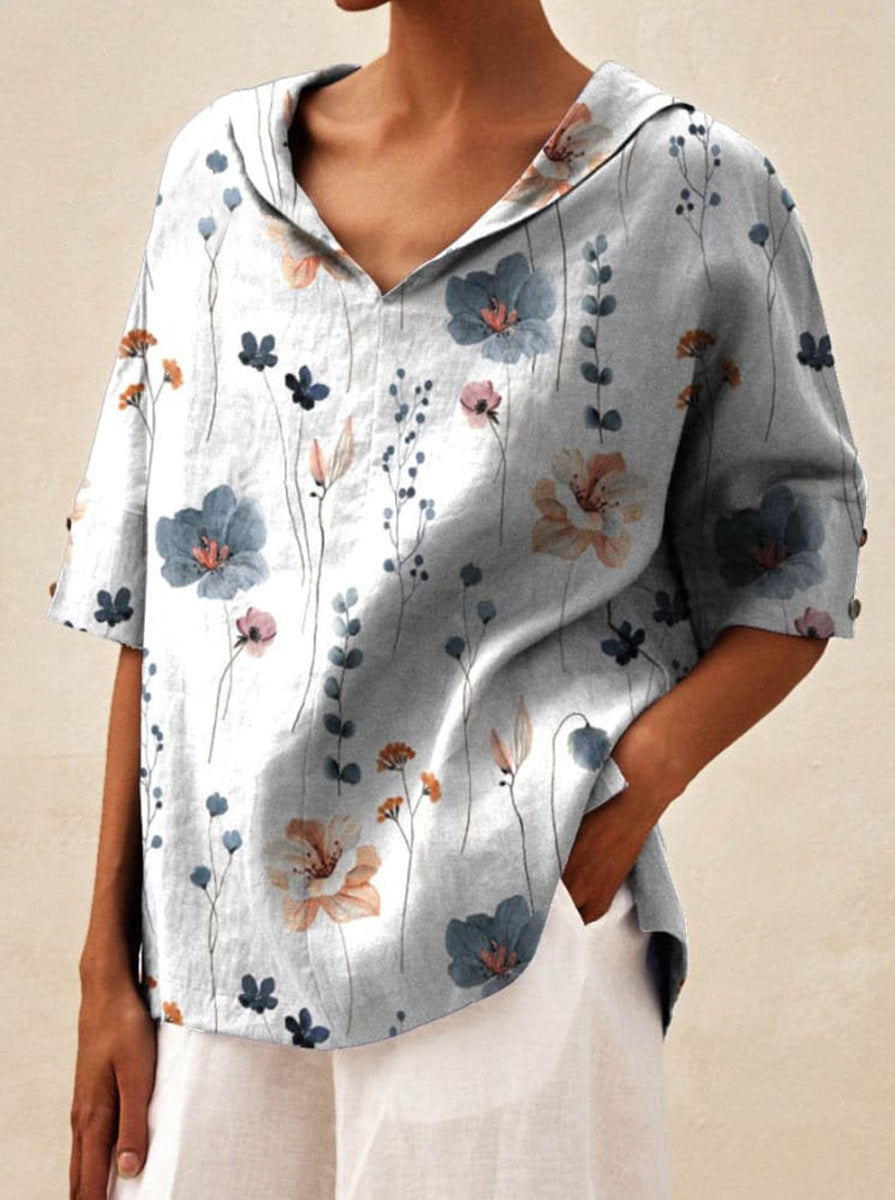 Andrea | Elegante Top met V-hals