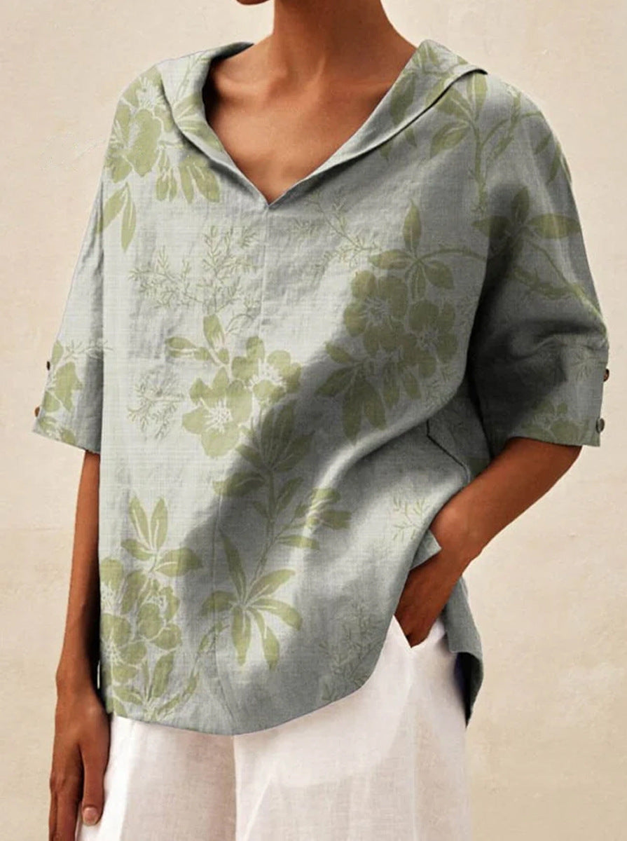 Andrea | Elegante Top met V-hals