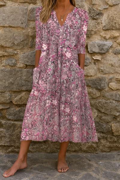 Miranda™ | Elegante jurk met V-hals