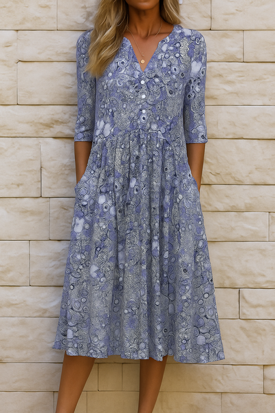 Miranda™ | Elegante jurk met V-hals