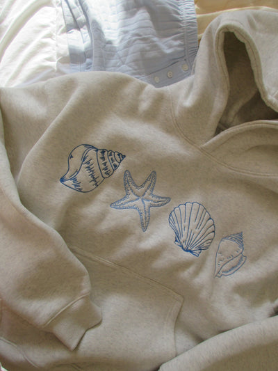 Marigold | Unisex-Sweatshirt met Schelpen