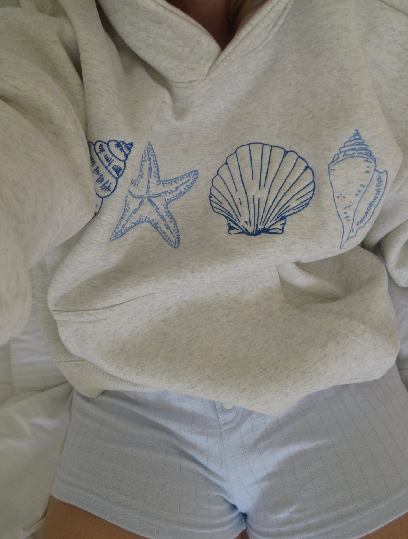 Marigold | Unisex-Sweatshirt met Schelpen