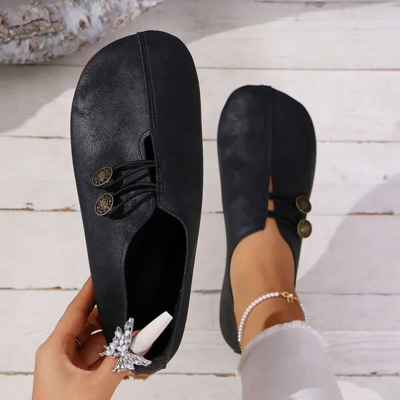 Christina™ – Zachte en Flexibele Orthopedische Schoenen