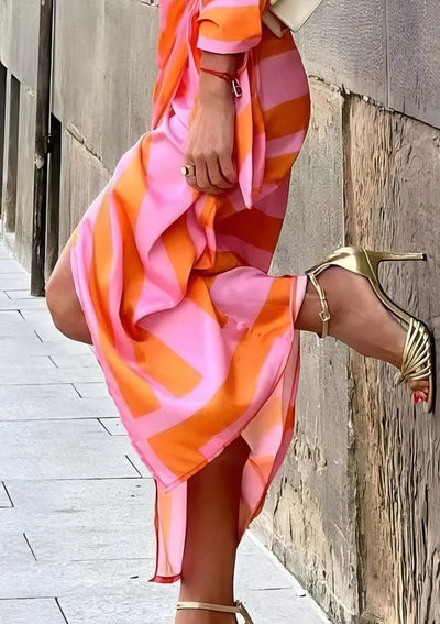 Inge™ | Elegante omslagjurk