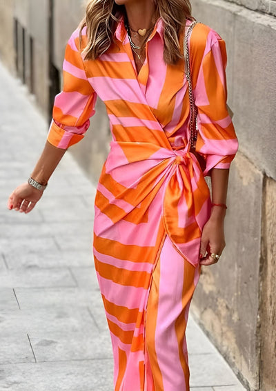 Inge™ | Elegante omslagjurk
