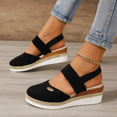 Andrea™ | Orthopedische sandalen met plateau zool