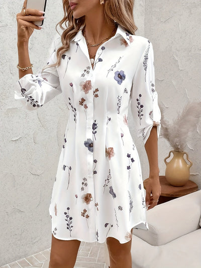 Marijke™ | Elegante Bloemenjurk