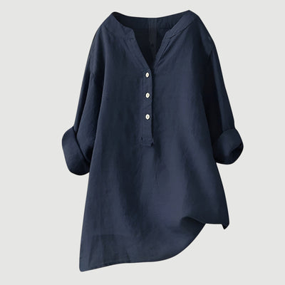 Freja™ – Luchtig en Comfortabel Overhemd met Knopen