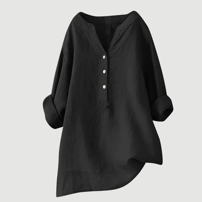 Freja™ – Luchtig en Comfortabel Overhemd met Knopen