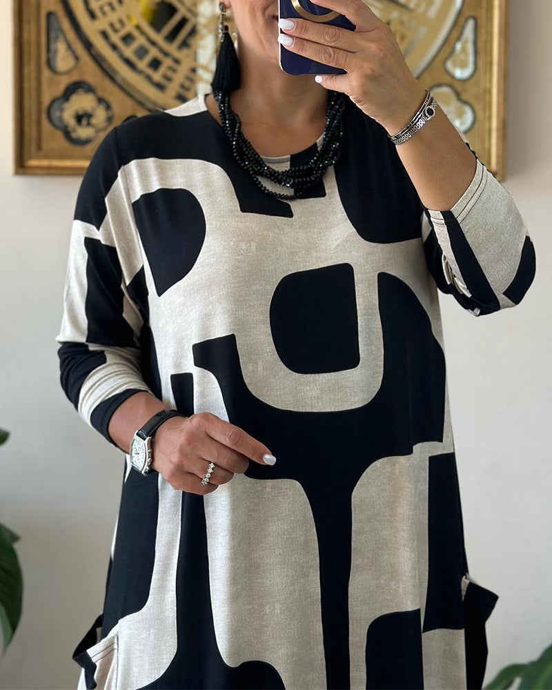 Jose™ | Jurk met Lange Mouwen
