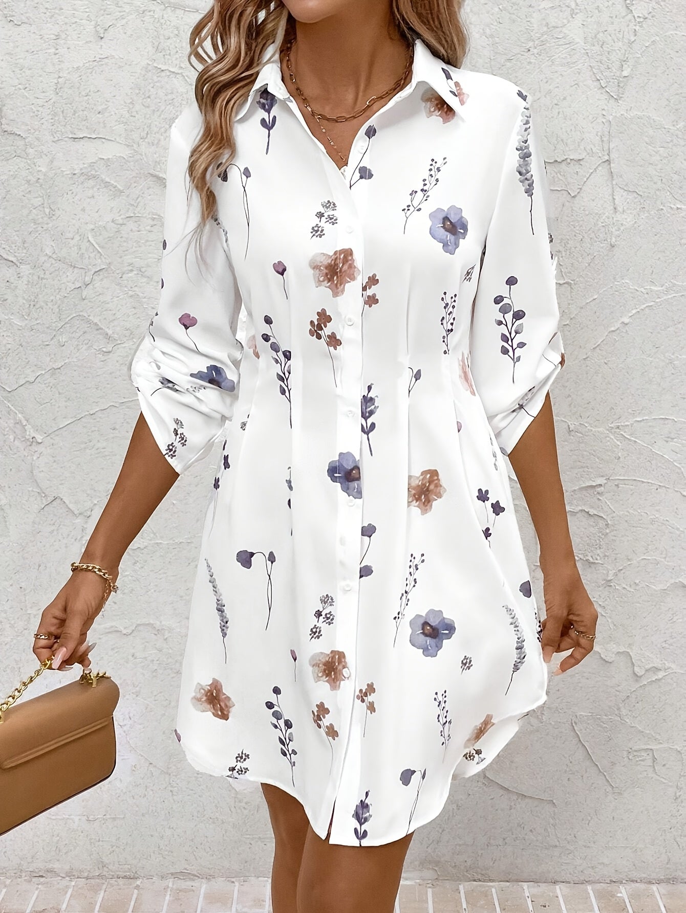 Marijke™ | Elegante Bloemenjurk