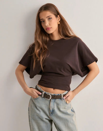 Emma | T-shirt met wijde mouwen