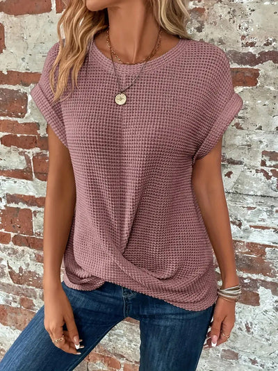 Ellis™ | Elegante blouse met ronde hals