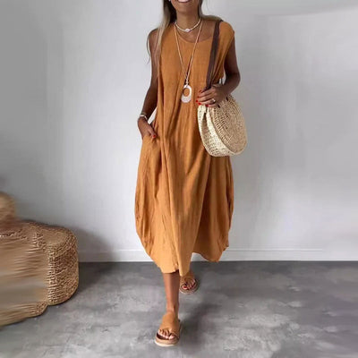 Caroline™ | Elegante jurk met zakken