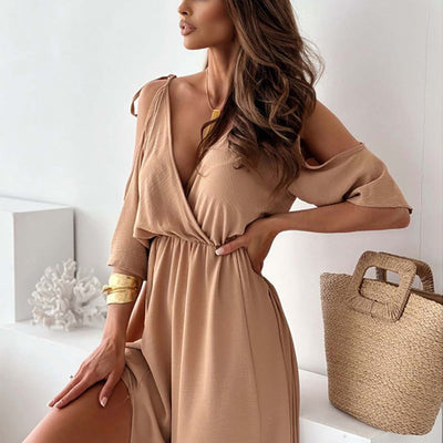 Lena™ | Split jurk