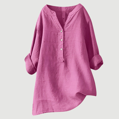 Freja™ – Luchtig en Comfortabel Overhemd met Knopen