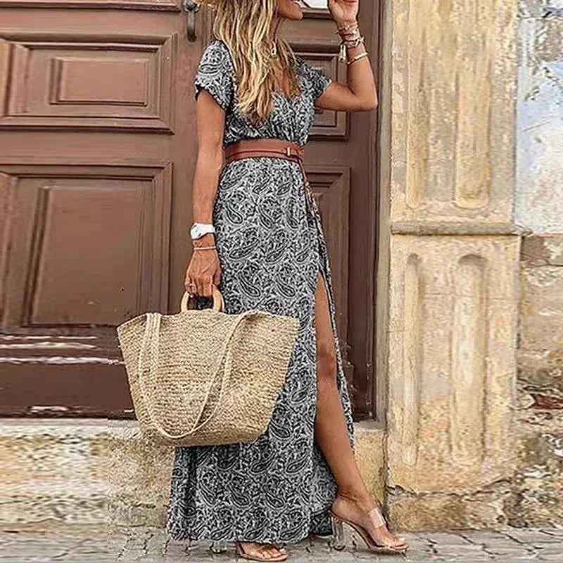 Karin™  | Elegante Ibiza-style jurk - Inclusief riem