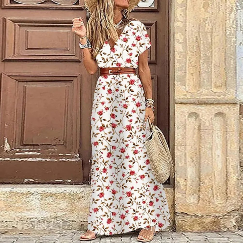Karin™  | Elegante Ibiza-style jurk - Inclusief riem