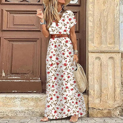 Karin™  | Elegante Ibiza-style jurk - Inclusief riem